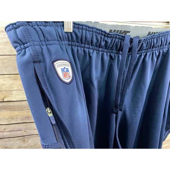 NFL Equipment Training Pants – Navy Blue – Size 4XL – Stretch Athletic Fit - Picture 6 of 10